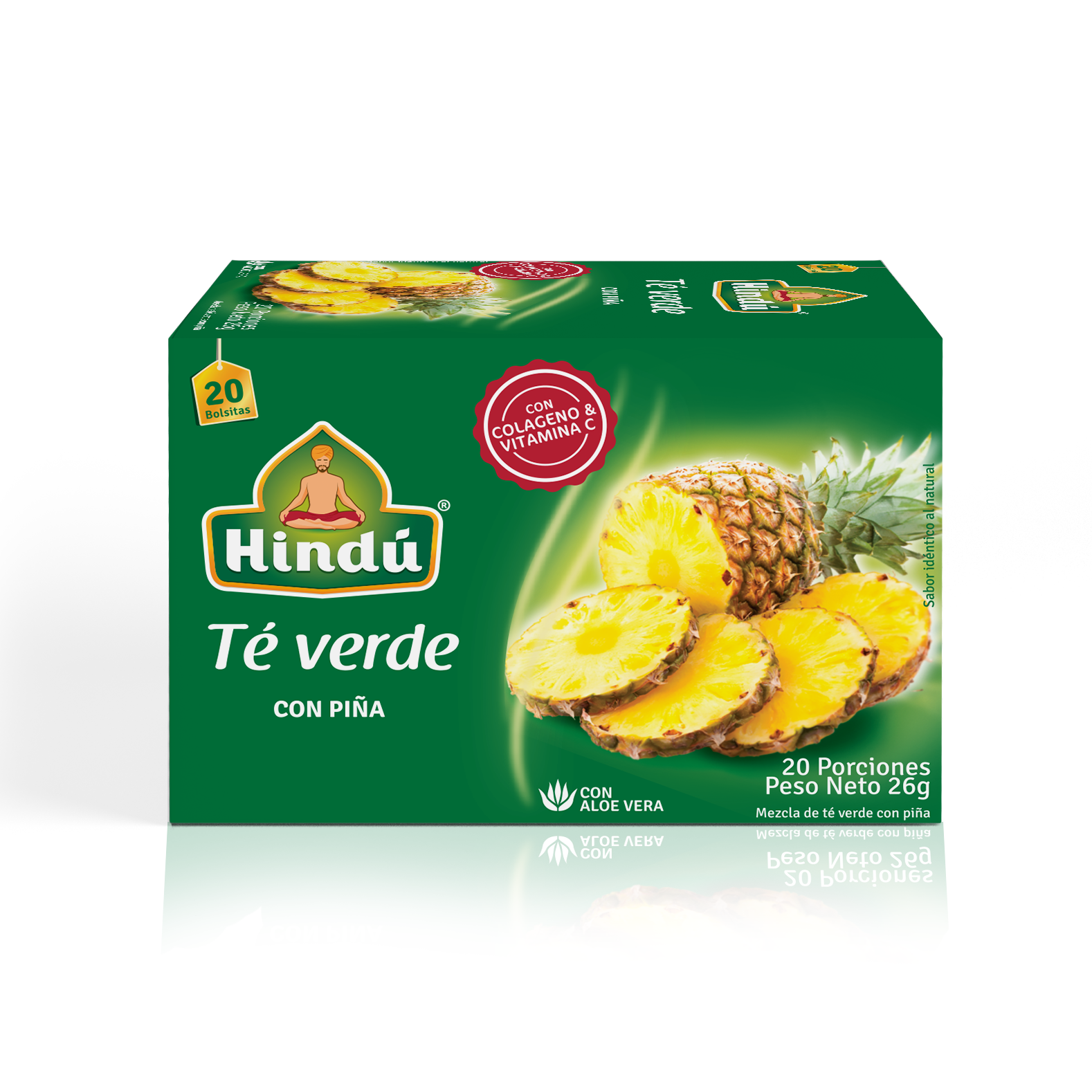 Agricola HImalaya | Té Verde con Piña x20 - Instante.Shop